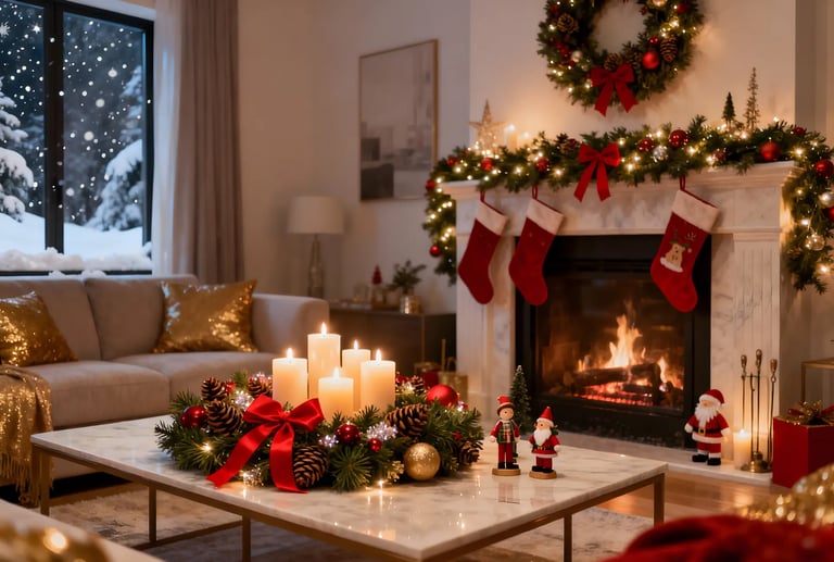 create a festive look