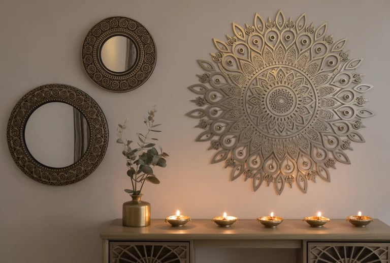 mirror frames and wall art