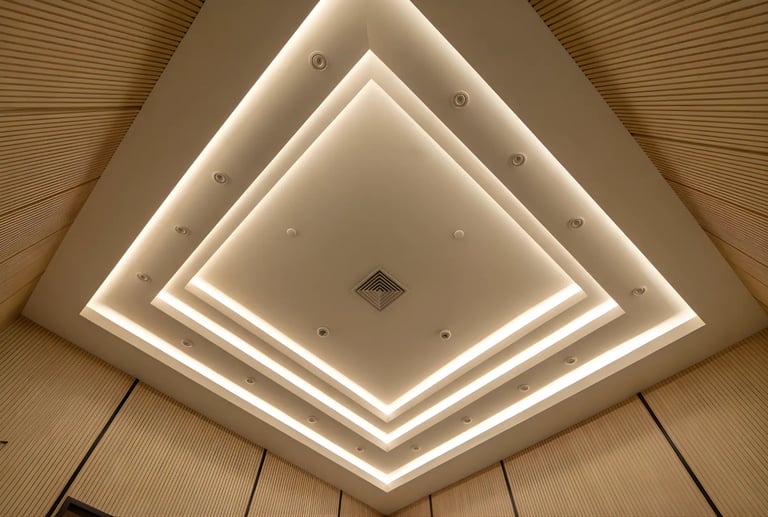 geometric false ceiling designs