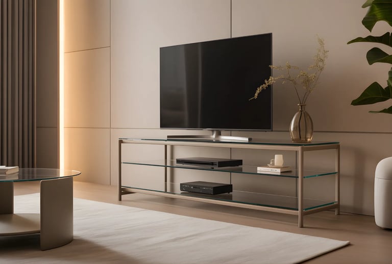 glass and metal combination units