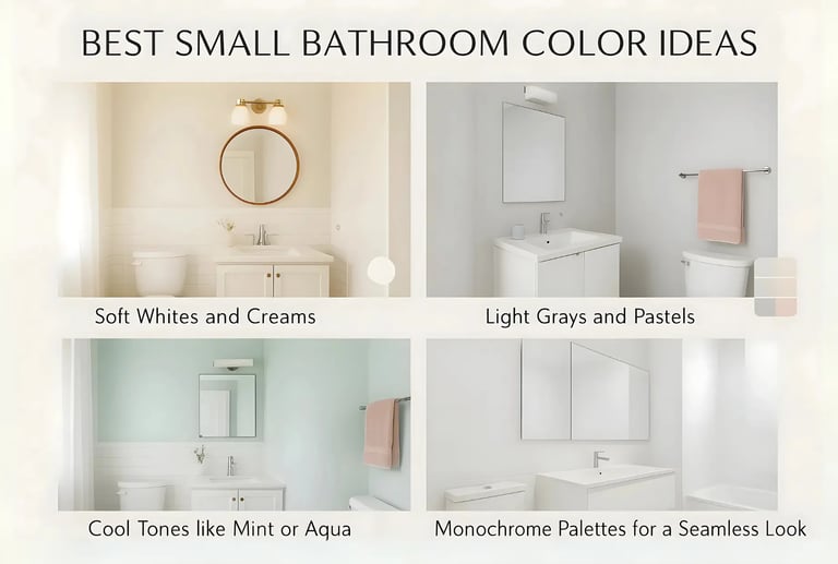 Best Small Bathroom Color Ideas