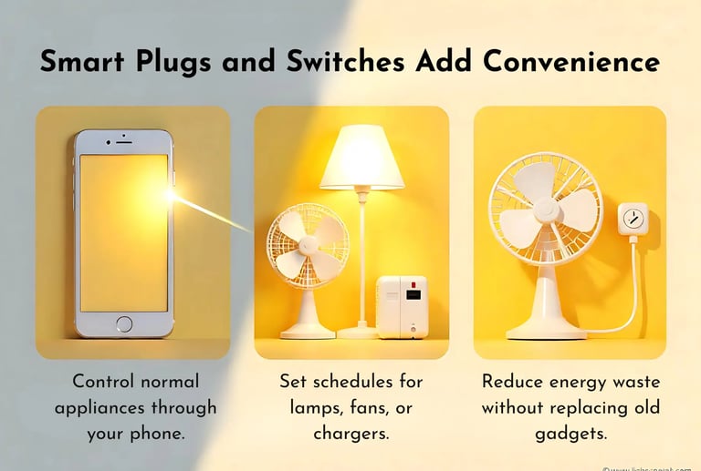 Smart Plugs and Switches Add Convenience
