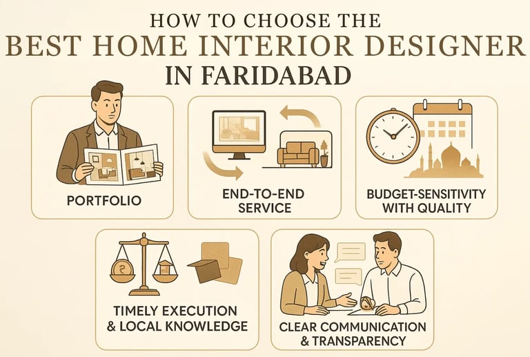 Best Home Interior Designer in Faridabad