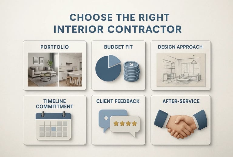 Right Interior Contractor in Noida