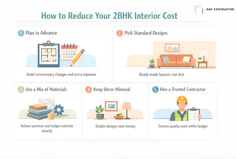 how to reduce interior cost