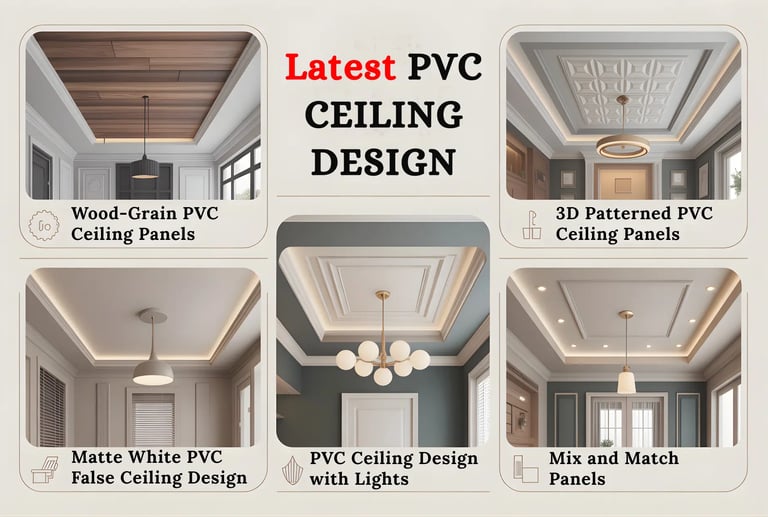 Latest PVC Ceiling Design Ideas
