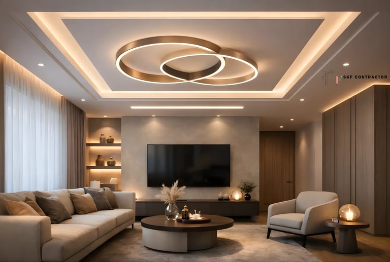 Latest Trends in Living Room Ceiling Lighting