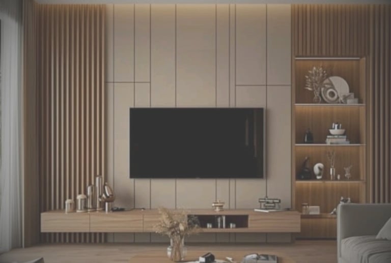 Vertical Louver Panels: