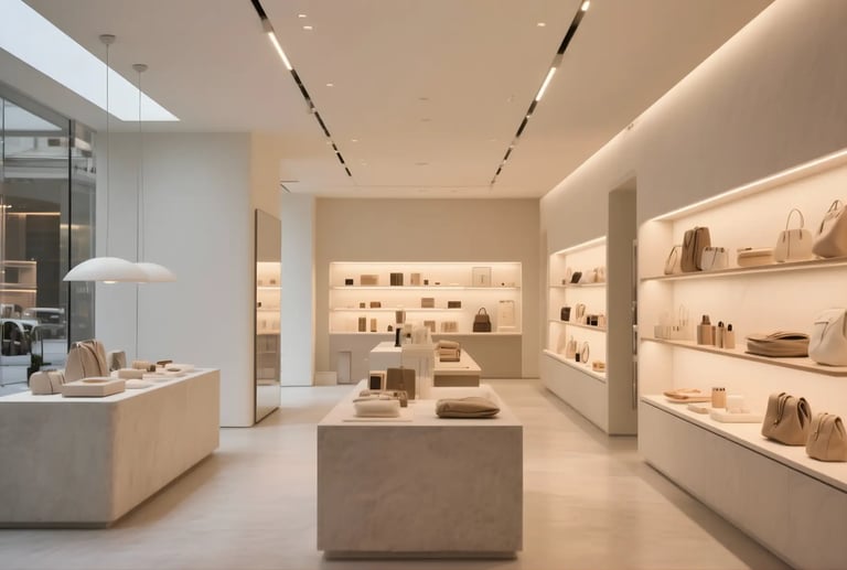 simple store interiors