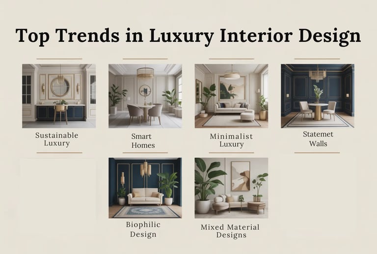 Top trends in luxury interior design
