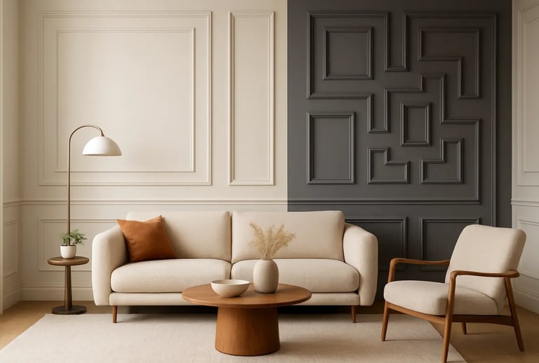 wall moulding and trims