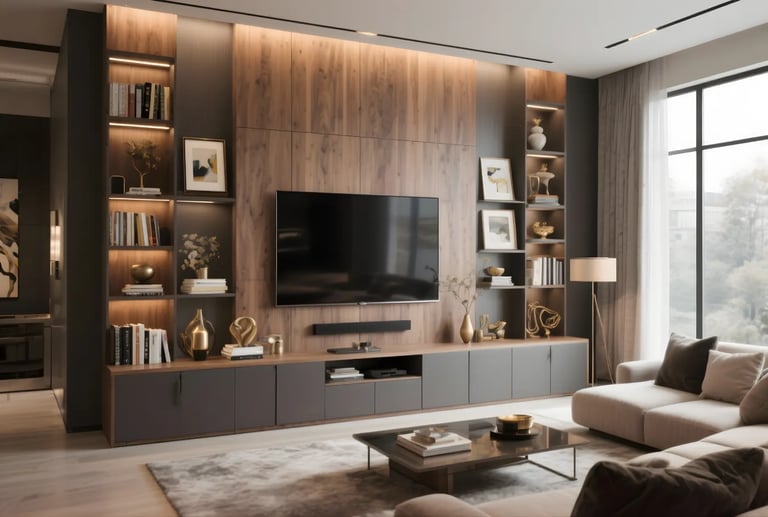 wall to wall entertainments units