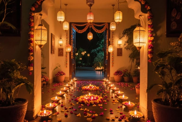 illuminate pathways and doorways