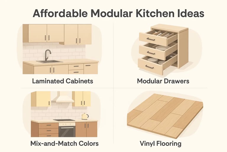 Affordable Modular Kitchen Ideas