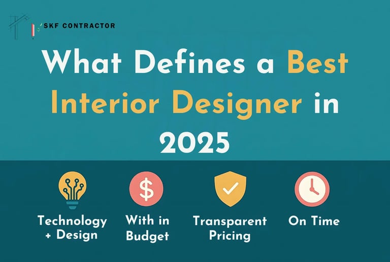What Makes an Interior Designer the Best in 2025?
