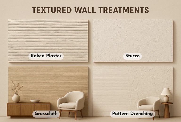 Wall Textured for Bedroom