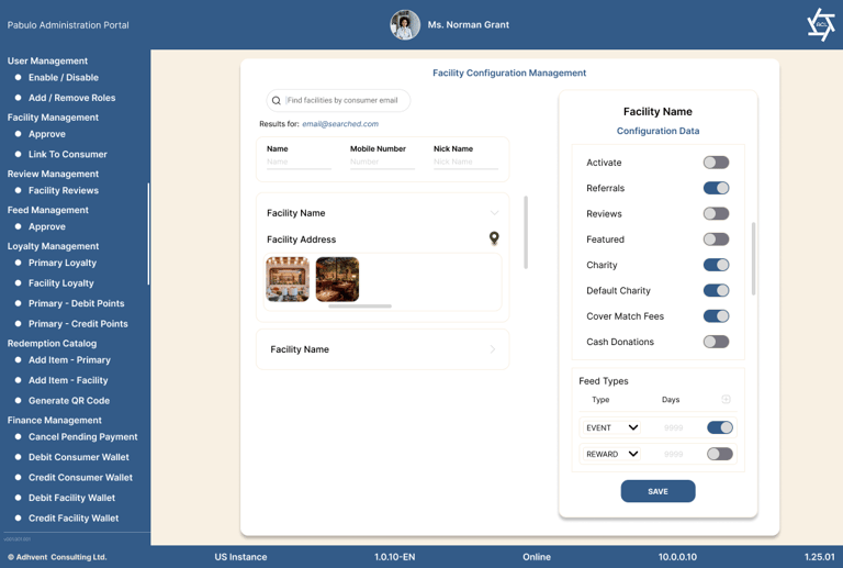 Admin Portal