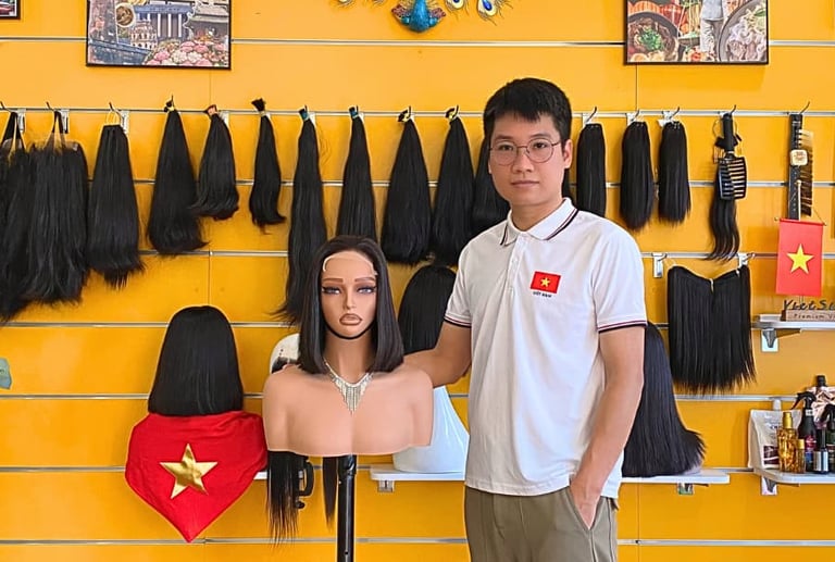 vietnamese premium raw hair wigs vendor wholesale