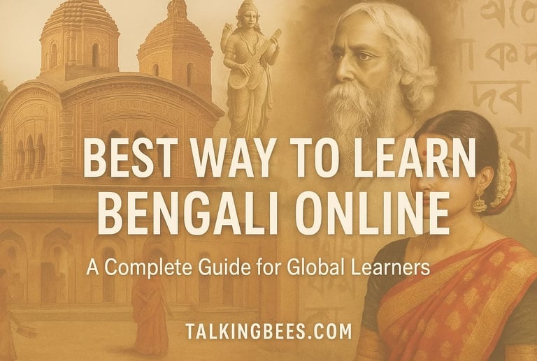 Best way to learn Bengali online at TalkingBees