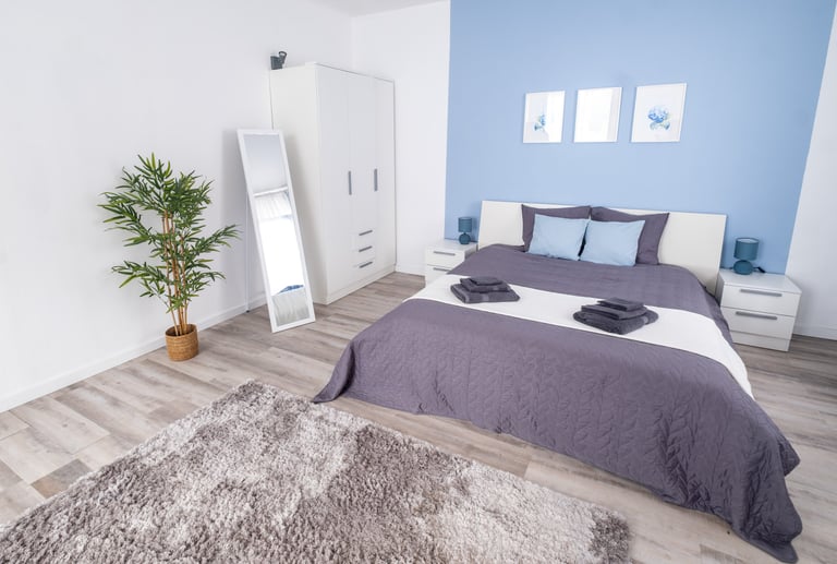 Quinta Sao Roque Hydrangea apartment bedroom