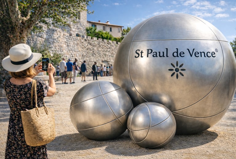 sphère personnalisable pour animation urbaine