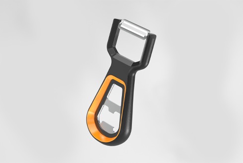 kitchen tool prototype 3dprint peeler bottle opener