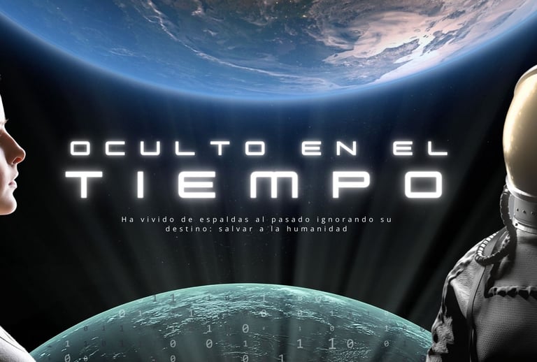 Documento de venta de la serie OCULTO EN EL TIEMPO. Tratamientos publicitarios, dossier comercial