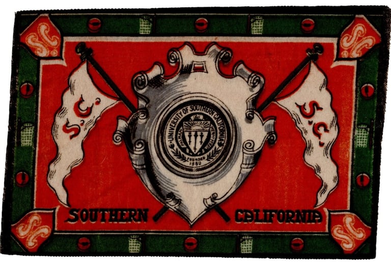 UNC Vintage Basketball Felt 1910s