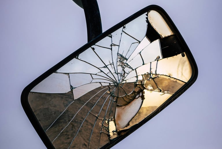 broken side mirror replacement League City, TX mobile service