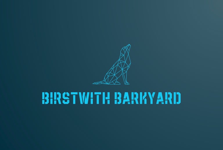 Birstwith Barkyard logo- a doggy daycare in harrogate