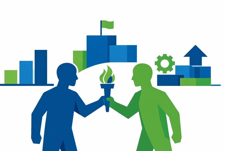 Seattle Seahawks Super Bowl LX victory celebration, illustrating Mike Macdonald's successful first-y