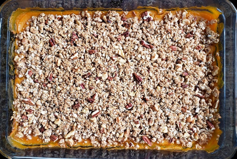 Maple Sweet Potato Crisp