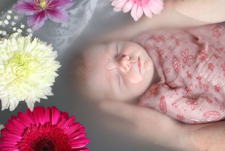 bain enveloppé bébé Hardinghen Pas-de-Calais