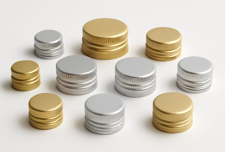 Custom size ROPP caps