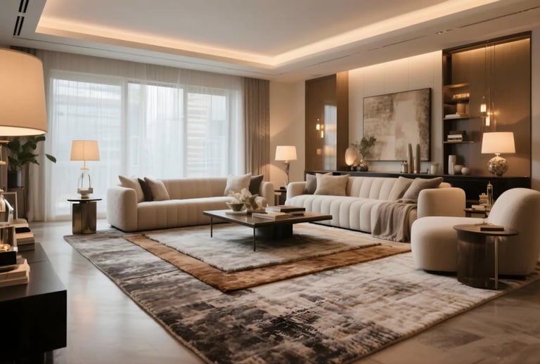 Cozy Flooring in Living Room