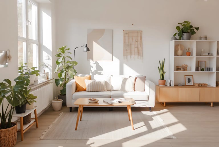 Greenery living room