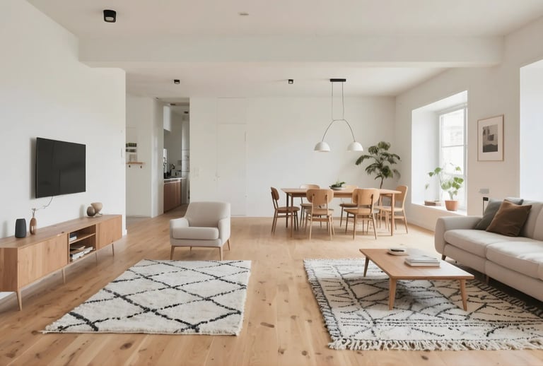 Living Room Functional Zones