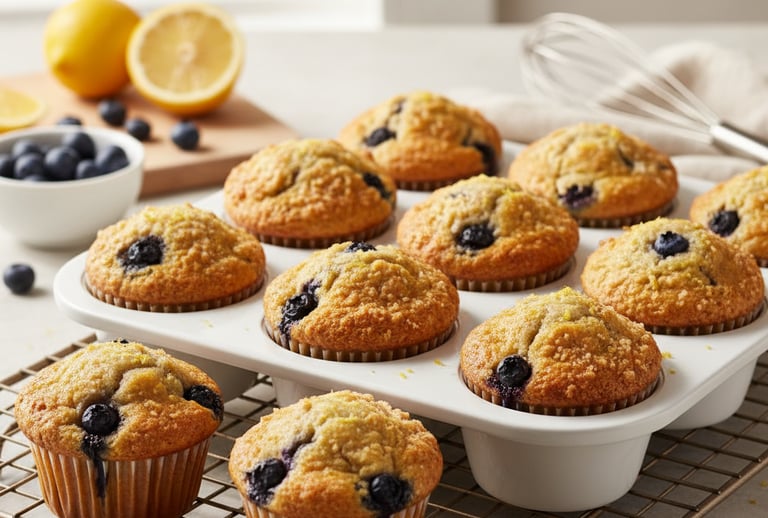 Easy Eggless Muffins