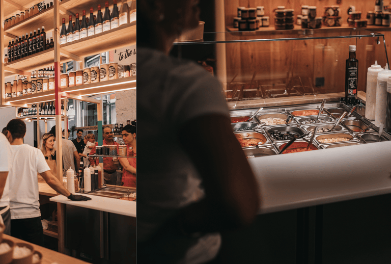 Tiendas de Gürepokde Bilbao y Gürepoke Gernika. Productos frescos y de km0