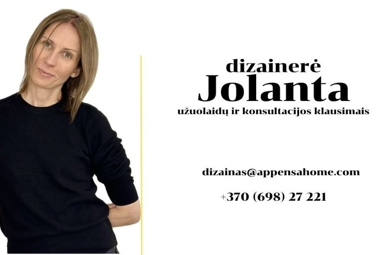 konsultacija su dizainere