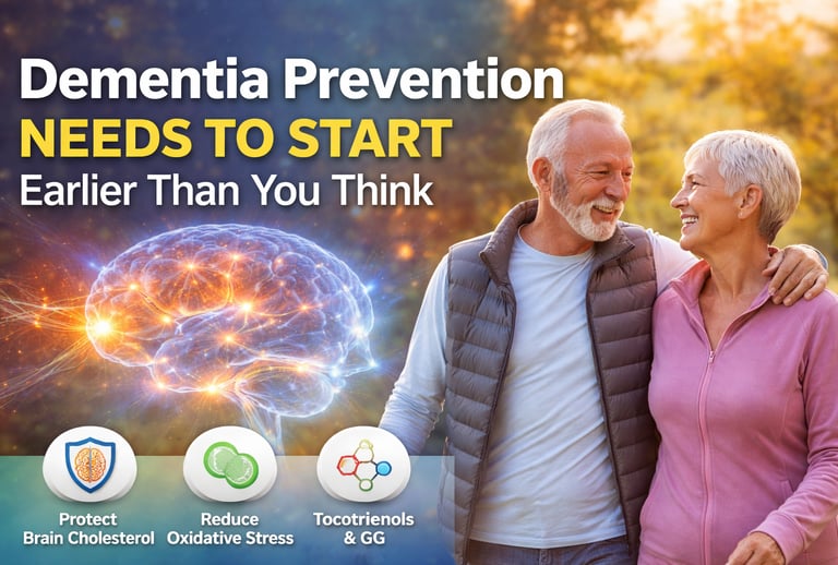 Dementia prevention needs to start earlier than you think