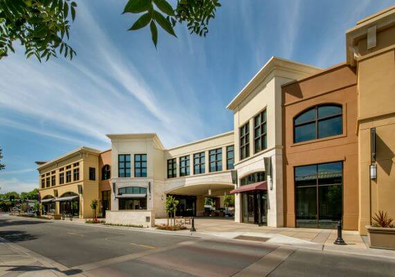 Modern commercial building exterior Auckland