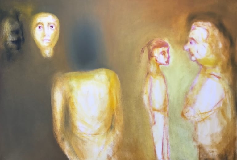 Lemming Įtaka oil painting aliejine tapyba by Lina Mikužytė