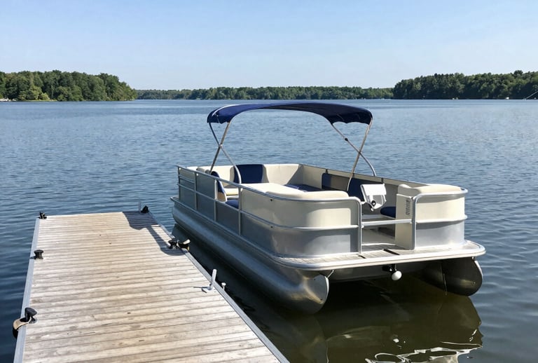 various pontoon rentals are available on lake wallenpaupack pa