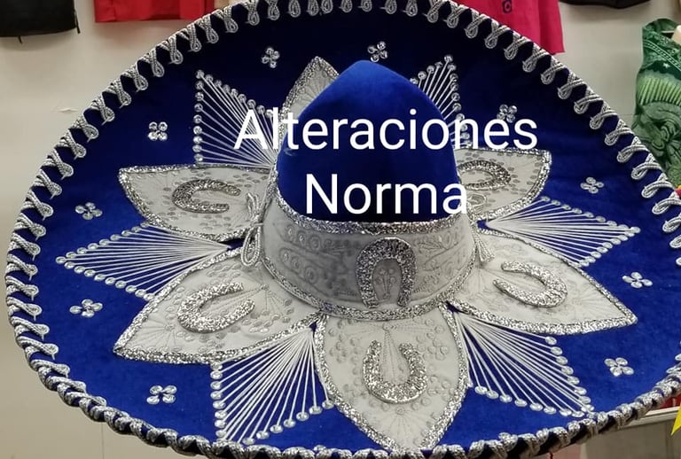 Mariachi-style charro suit with boots and Sombrero hat Tradiciones Norma Phoenix AZ