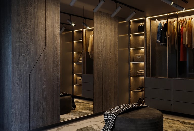 custom bathroom design layout