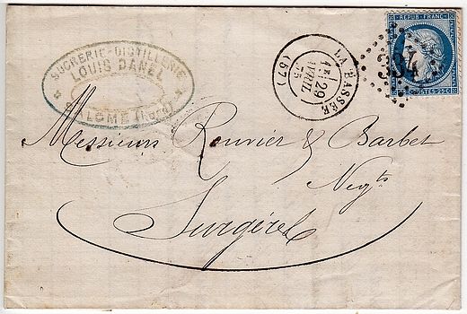 Losange Gros Chiffres 334 et type 17.