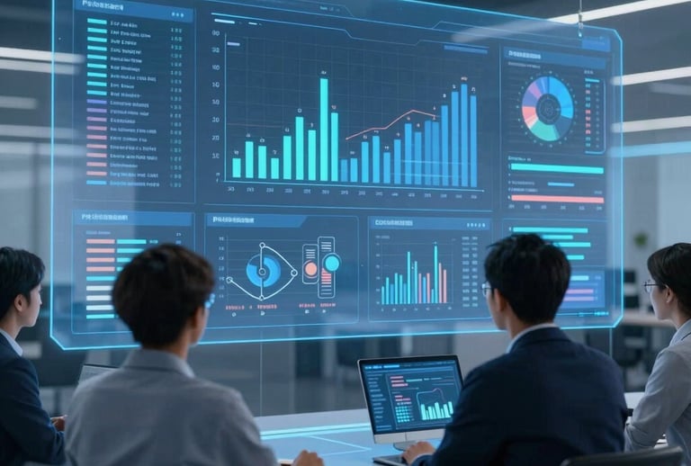 a computer screen with a bunch of data on it