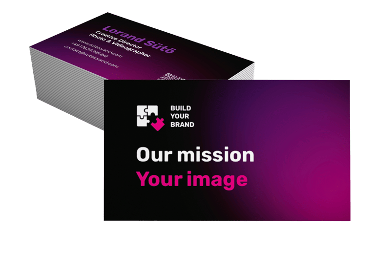 Graphic design for Business Card from Munich Bayern Germany