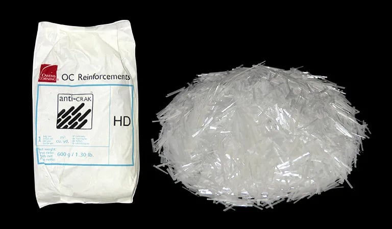 Fibra de Vidro para piso de concreto